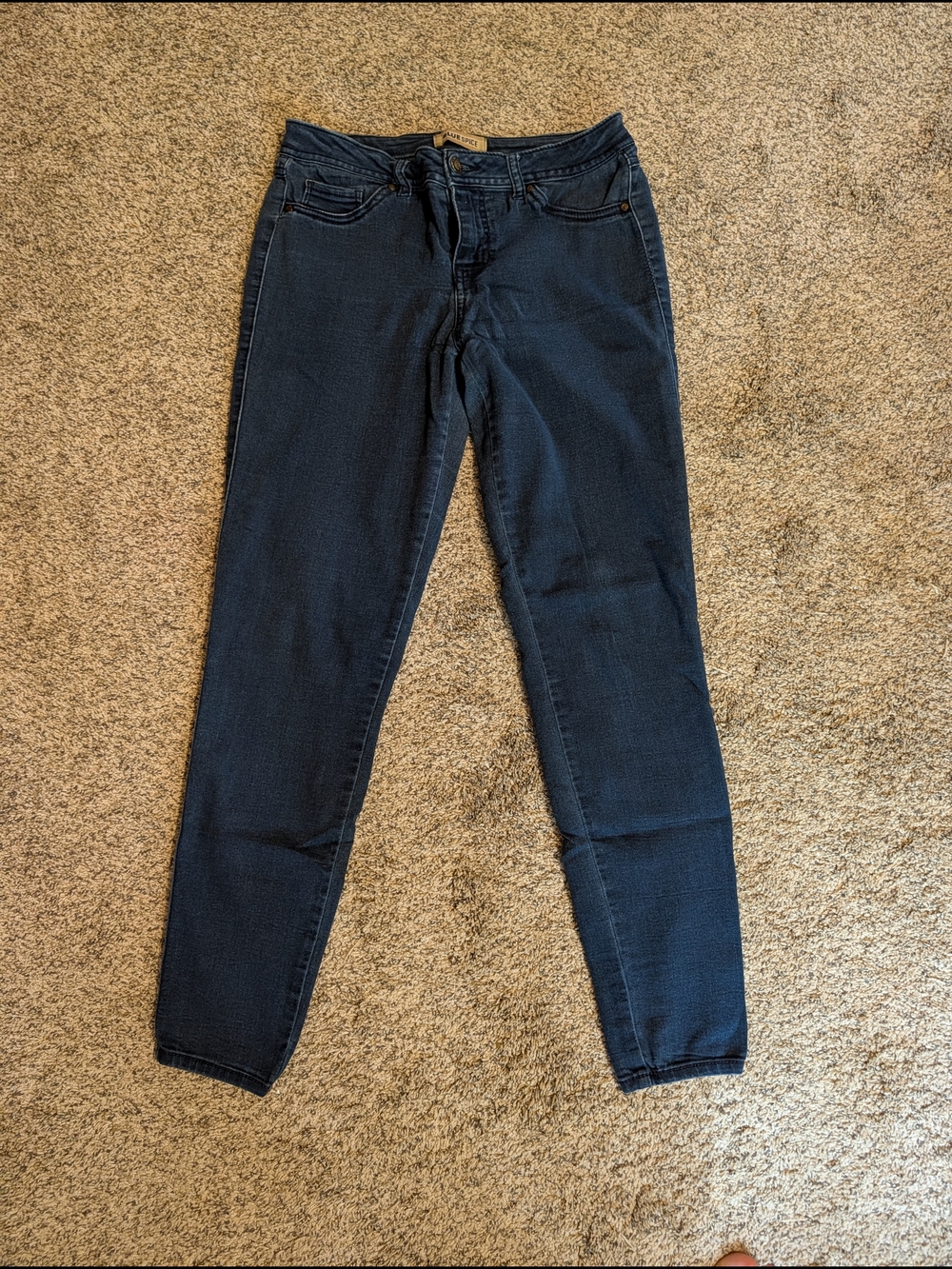 Women’s Dark Blue High-Rise Skinny Jeans